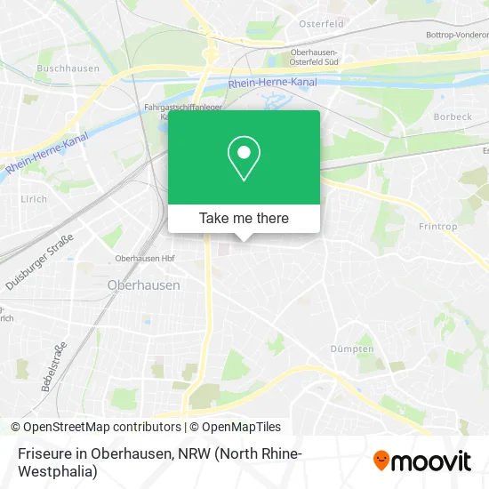 Карта Friseure in Oberhausen