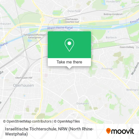 Карта Israelitische Töchterschule