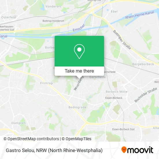 Карта Gastro Selou