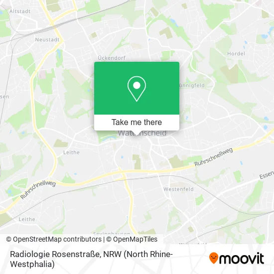 Radiologie Rosenstraße map