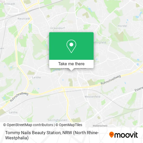 Карта Tommy Nails Beauty Station