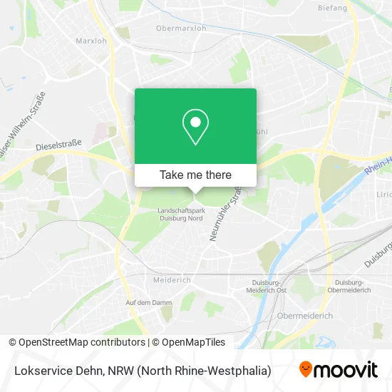Карта Lokservice Dehn