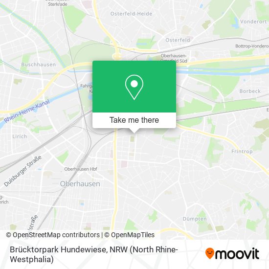 Brücktorpark Hundewiese map