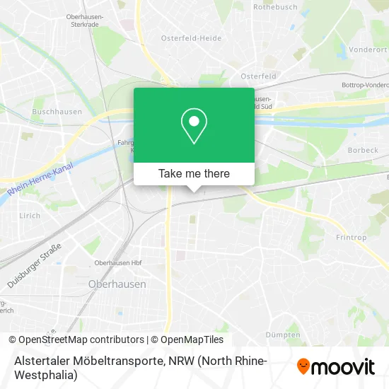 Карта Alstertaler Möbeltransporte