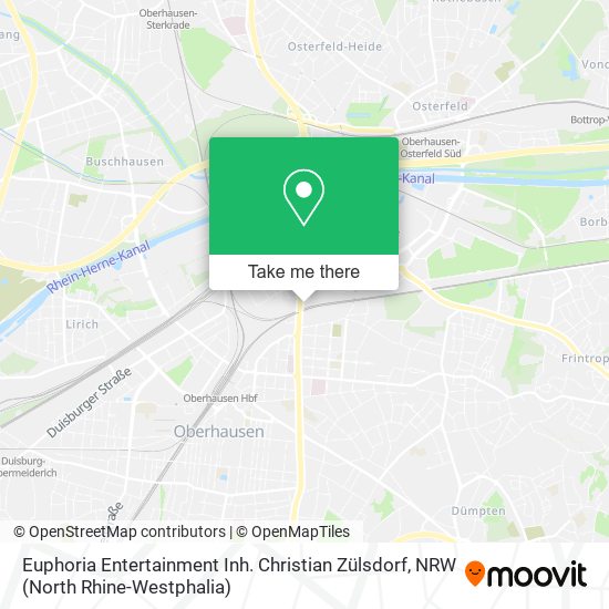 Euphoria Entertainment Inh. Christian Zülsdorf map