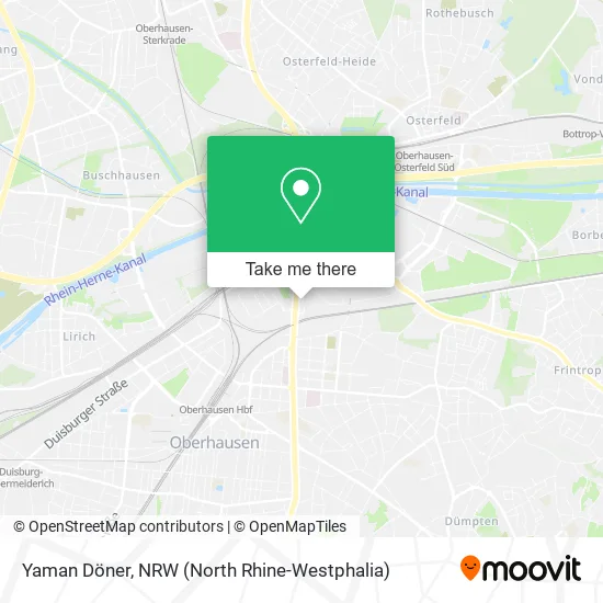 Карта Yaman Döner