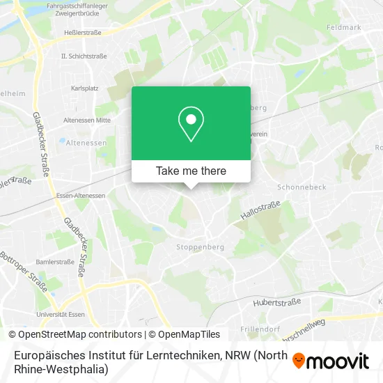 Карта Europäisches Institut für Lerntechniken