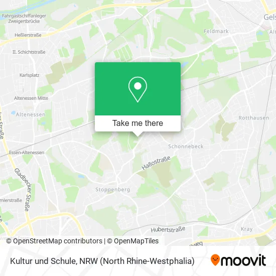 Kultur und Schule map