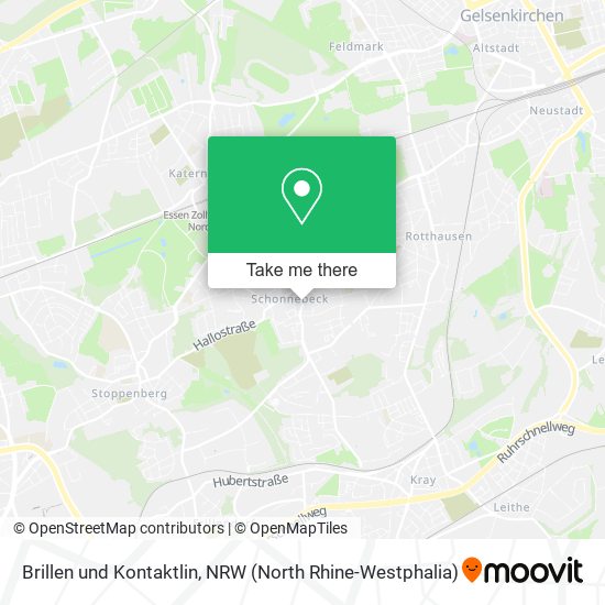 Brillen und Kontaktlin map