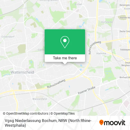 Карта Vgsg Niederlassung Bochum