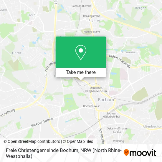 Карта Freie Christengemeinde Bochum