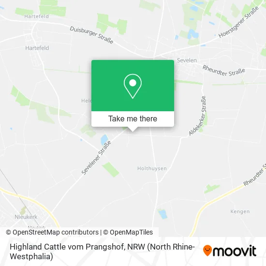 Карта Highland Cattle vom Prangshof