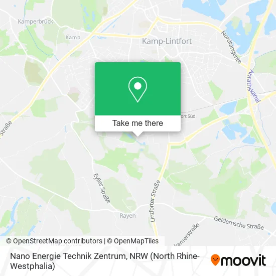 Карта Nano Energie Technik Zentrum