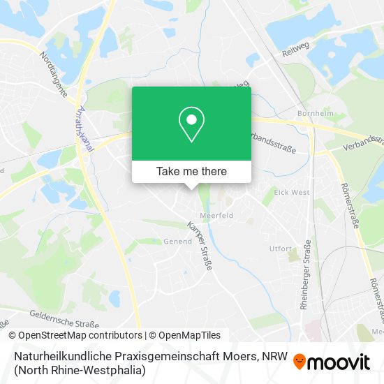 Naturheilkundliche Praxisgemeinschaft Moers map