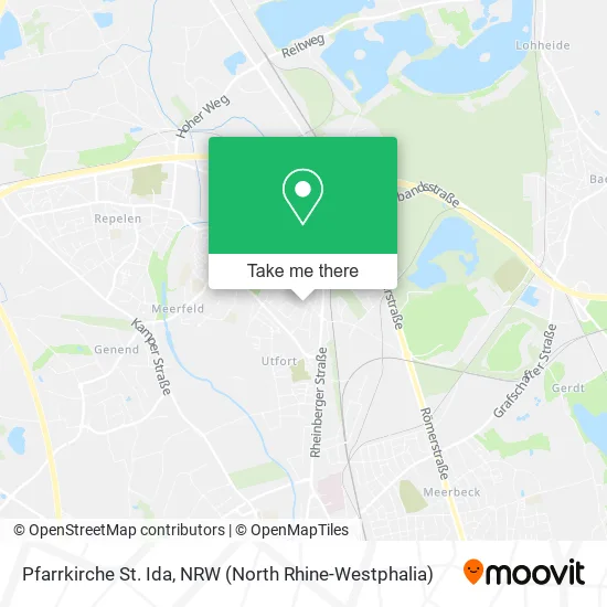 Карта Pfarrkirche St. Ida