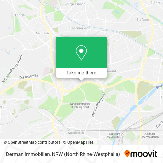 Карта Derman Immobilien