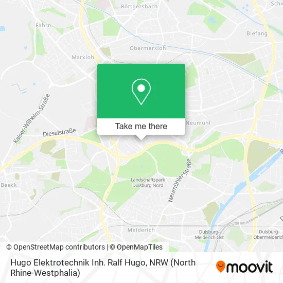 Карта Hugo Elektrotechnik Inh. Ralf Hugo