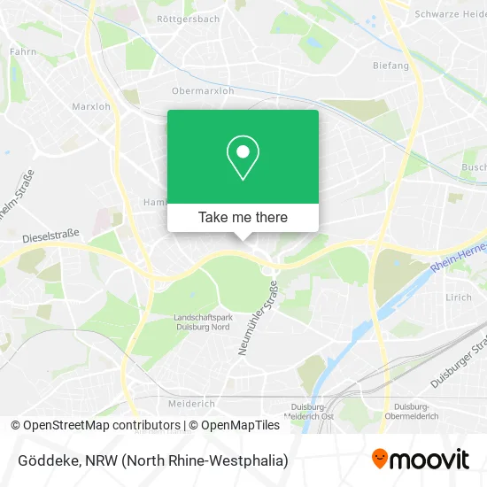Карта Göddeke