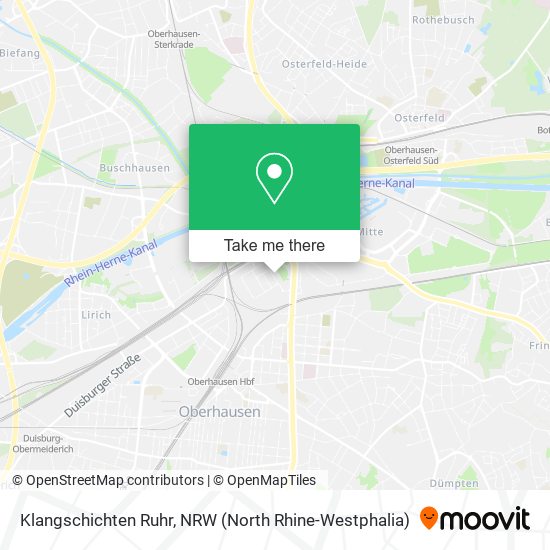 Карта Klangschichten Ruhr
