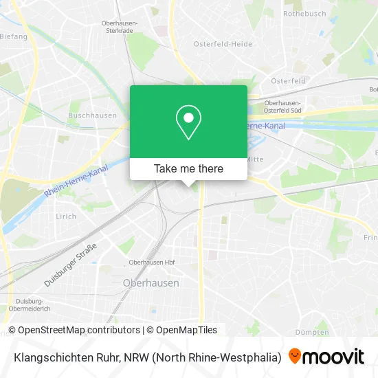 Карта Klangschichten Ruhr