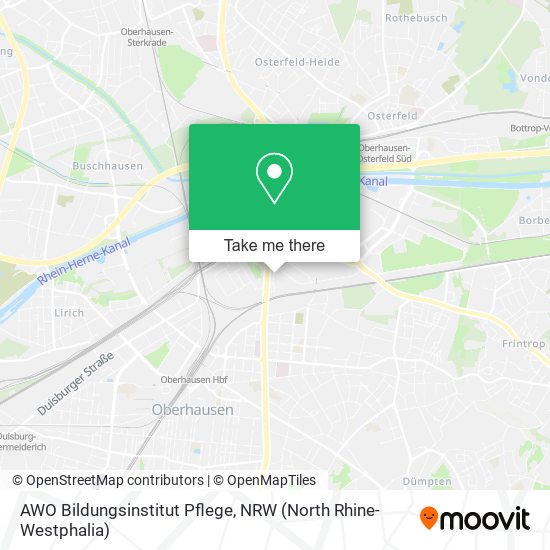 AWO Bildungsinstitut Pflege map