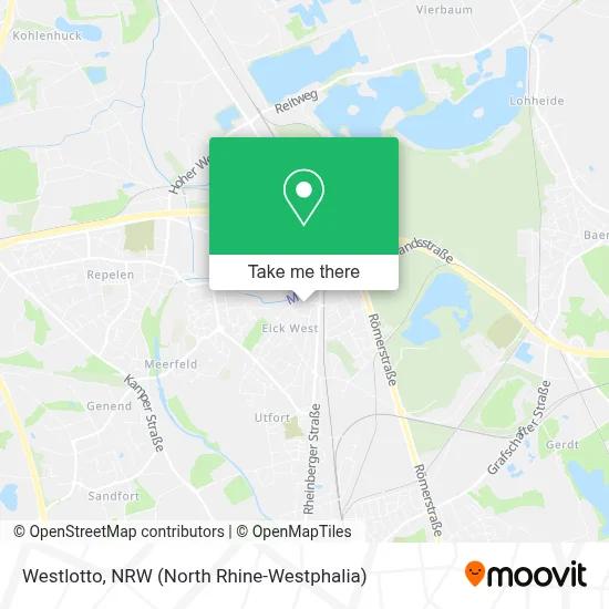 Westlotto map