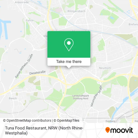 Tuna Food Restaurant map