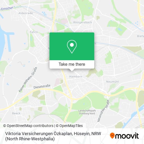 Viktoria Versicherungen Özkaplan, Hüseyin map