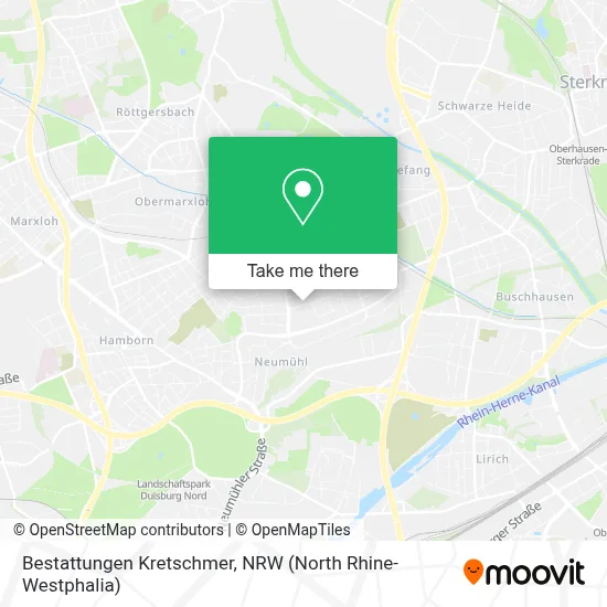 Bestattungen Kretschmer map