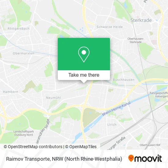 Карта Raimov Transporte