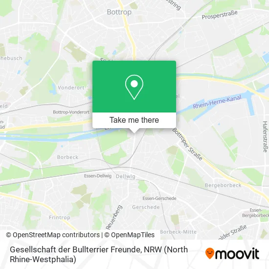 Карта Gesellschaft der Bullterrier Freunde