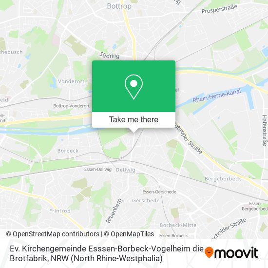 Ev. Kirchengemeinde Esssen-Borbeck-Vogelheim die Brotfabrik map