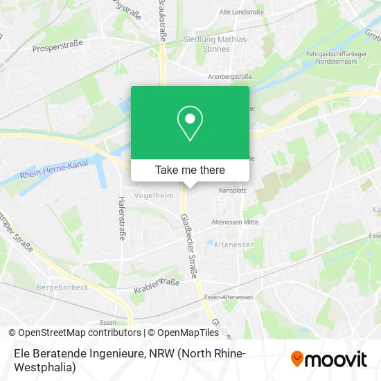 Карта Ele Beratende Ingenieure