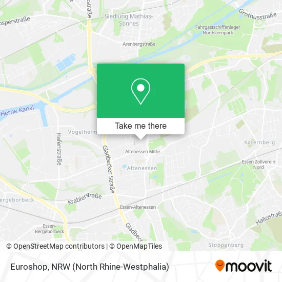 Карта Euroshop