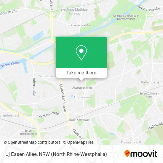 Карта Jj Essen Allee