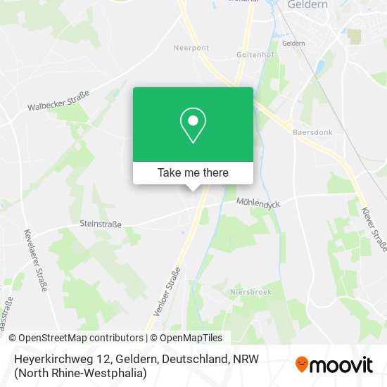 Heyerkirchweg 12, Geldern, Deutschland map