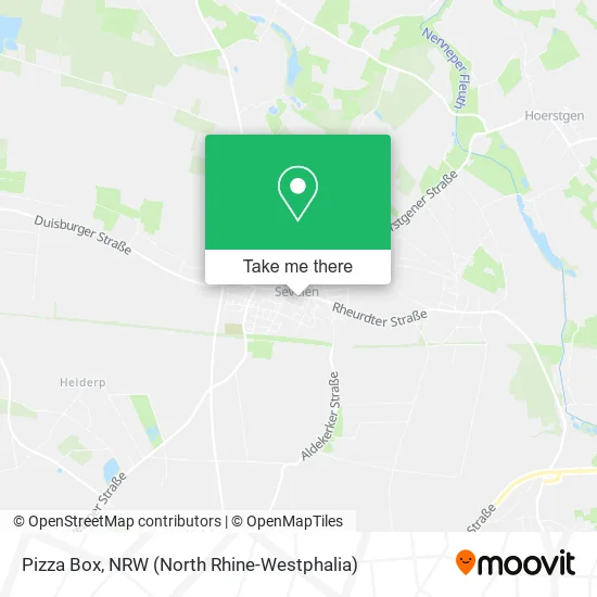 Карта Pizza Box