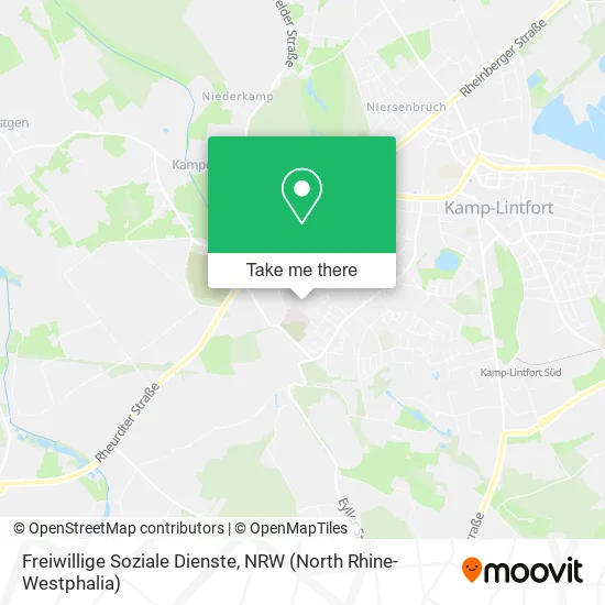 Карта Freiwillige Soziale Dienste