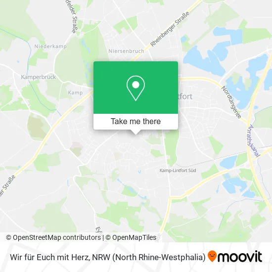 Карта Wir für Euch mit Herz