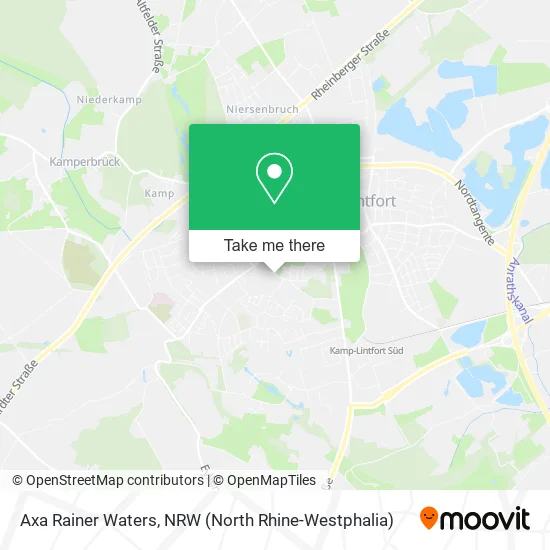 Карта Axa Rainer Waters