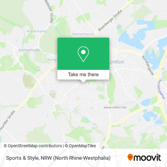 Карта Sports & Style