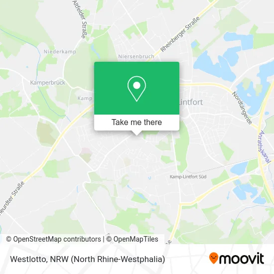 Westlotto map