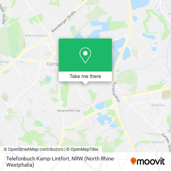 Telefonbuch Kamp-Lintfort map