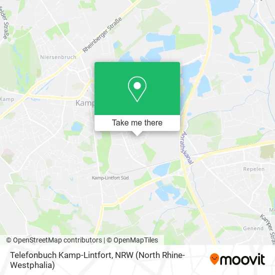 Telefonbuch Kamp-Lintfort map