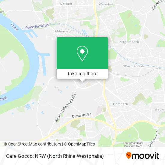 Карта Cafe Gocco