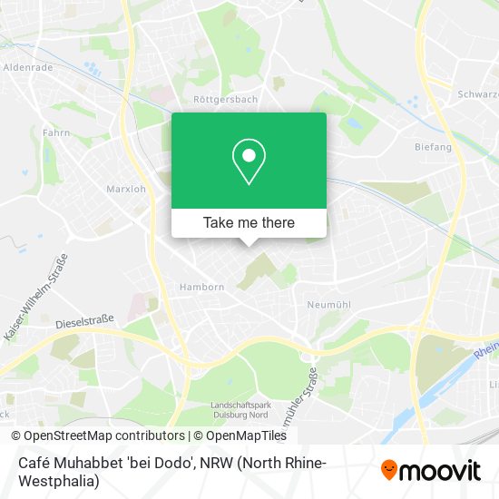 Café Muhabbet 'bei Dodo' map