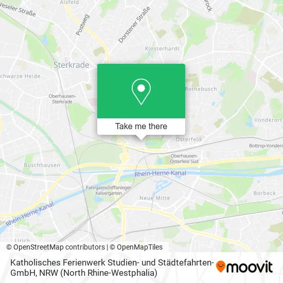 Katholisches Ferienwerk Studien- und Städtefahrten-GmbH map