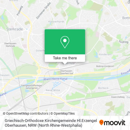 Griechisch-Orthodoxe Kirchengemeinde Hl.Erzengel Oberhausen map
