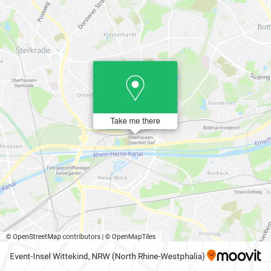 Карта Event-Insel Wittekind