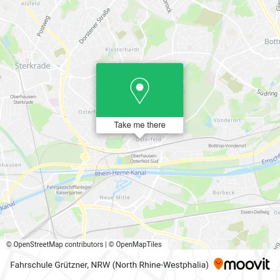 Fahrschule Grützner map